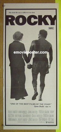 t316 ROCKY Australian daybill movie poster '77 Sylvester Stallone