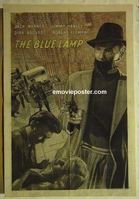 t008 BLUE LAMP English one-sheet movie poster '50 Basil Dearden