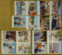 t359 GENDARME OF ST TROPEZ 16 French lobby cards '64 de Funes