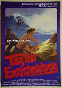 t552 BIG WEDNESDAY German movie poster '78 surfing!, Vincent