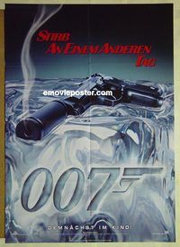 t588 DIE ANOTHER DAY teaser German movie poster '02 Brosnan as James Bond