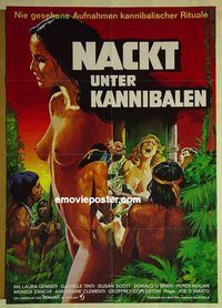 t606 EMANUELLE & THE LAST CANNIBALS German movie poster '77
