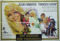 t520 FAR FROM THE MADDING CROWD German 33x47 movie poster '68