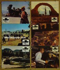 t482 ONCE UPON A TIME IN THE WEST 6 German lobby cards R70s Leone
