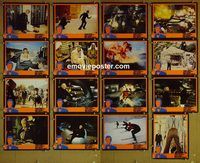 t493 SPY WHO LOVED ME 16 German lobby cards '77 Moore as Bond