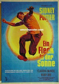 t724 RAISIN IN THE SUN German movie poster '61 Sidney Poitier
