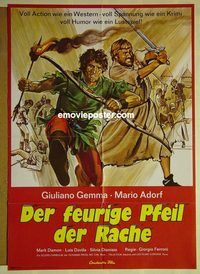 t733 SCALAWAG BUNCH German movie poster '70 Robin Hood, Giuliano Gemma