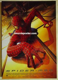 t748 SPIDER-MAN German movie poster '02 Tobey Maguire, Dafoe