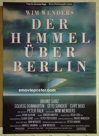 t784 WINGS OF DESIRE German movie poster '87 Wim Wenders