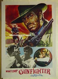 t987 GUNMEN OF RIO GRANDE Pakistani movie poster '65 Guy Madison