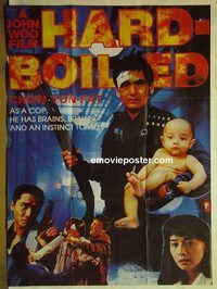 t993 HARD BOILED Pakistani movie poster '92 John Woo