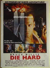 t911 DIE HARD Pakistani movie poster '88 Bruce Willis, Alan Rickman