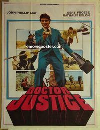 t913 DOCTOR JUSTICE Pakistani movie poster '75 John Phillip Law