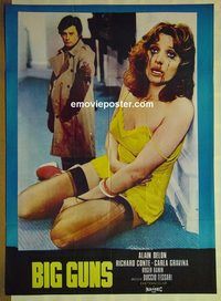 u105 NO WAY OUT Pakistani movie poster '72 Alain Delon, Conte