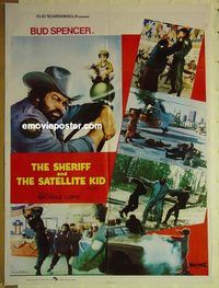 u166 SHERIFF & THE SATELLITE KID Pakistani movie poster '79 Spencer