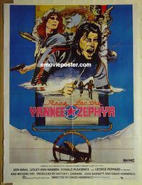 u238 TREASURE OF THE YANKEE ZEPHYR Pakistani movie poster '81 Pleasence
