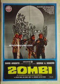 t427 DAWN OF THE DEAD Spanish movie poster '78 George Romero