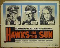 z042 ANGELS ONE FIVE English half-sheet movie poster '53 Jack Hawkins