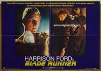 c352 BLADE RUNNER Italian photobusta movie poster '82 Harrison Ford