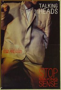 c073 STOP MAKING SENSE soundtrack movie poster '84 Talking Heads