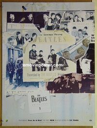 c102b BEATLES English album movie poster '96 Anthology 1