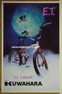 c067 ET special movie poster '82 Spielberg, Kuwahara bikes!