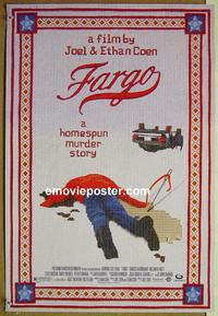c031 FARGO special movie poster '96 Coen brothers, cool!