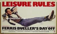 c010 FERRIS BUELLER'S DAY OFF special movie poster '86 Broderick