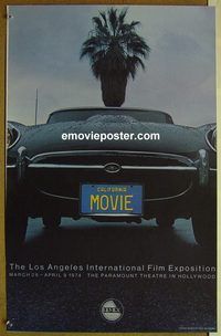 c049 FILMEX '74 special movie poster '74 LA Int'l Film Expo