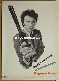 c051 MAGNUM FORCE special movie poster '73 Clint Eastwood