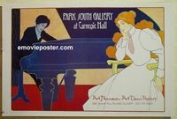c079 PARK SOUTH GALLERY AT CARNEGIE HALL special movie poster '81