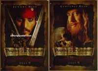 c046 PIRATES OF THE CARIBBEAN DS special movie poster '03 Depp