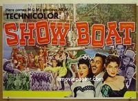 c041 SHOW BOAT special movie poster '51 Grayson, Gardner