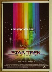c028 STAR TREK special movie poster '79 Shatner, Bob Peak art!