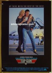 c030 TOP GUN special movie poster '86 Cruise, McGillis