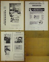 d450 ANDY WARHOL'S DRACULA movie pressbook '74 Morrissey
