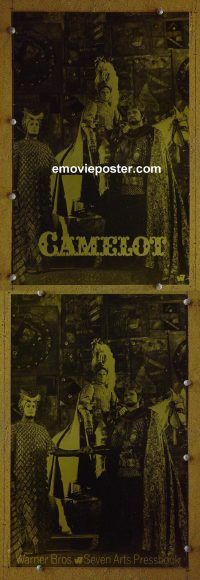 d463 CAMELOT movie pressbook '68 Richard Harris, Vanessa Redgrave