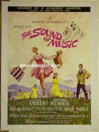 e373 SOUND OF MUSIC 30x40 movie poster '65 Winner of 5 Academy Awards