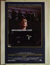 e376 TAPS 30x40 movie poster '81 George Scott, Sean Penn, Tom Cruise