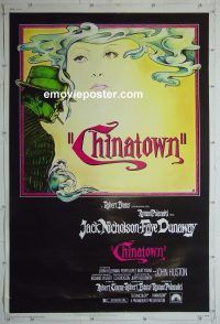 e445 CHINATOWN 40x60 movie poster '74 Jack Nicholson, Roman Polanski