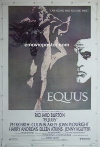 e461 EQUUS 40x60 movie poster '77 Richard Burton, Firth, Blakely