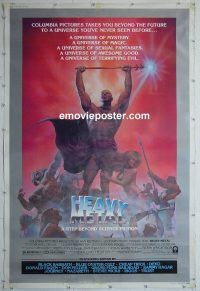e472 HEAVY METAL style B 40x60 movie poster '81 Richard Corben art!