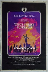 e473 JESUS CHRIST SUPERSTAR 40x60 movie poster '73 Andrew Lloyd Webber