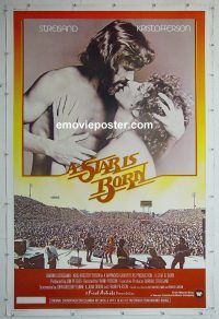 e502 STAR IS BORN 40x60 movie poster '77 Barbra Streisand