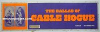e416 BALLAD OF CABLE HOGUE banner movie poster '70 Sam Peckinpah