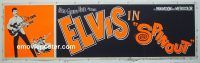 e429 SPINOUT banner movie poster '66 Elvis Presley, rock 'n' roll!