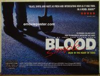 e309 BLOOD SIMPLE British quad movie poster R96 Coen Brothers