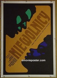 e099 SLAVES linen Czech 23x33 movie poster '69 Ossie Davis, slavery!