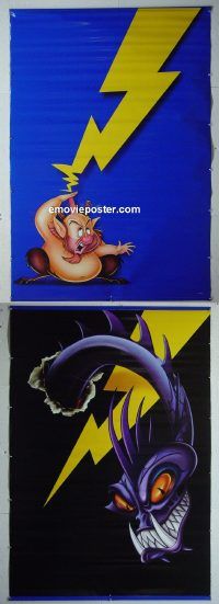 e519 HERCULES #4 vinyl banner movie poster '97 Walt Disney cartoon