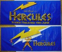 e520 HERCULES #5 vinyl banner movie poster '97 Walt Disney cartoon